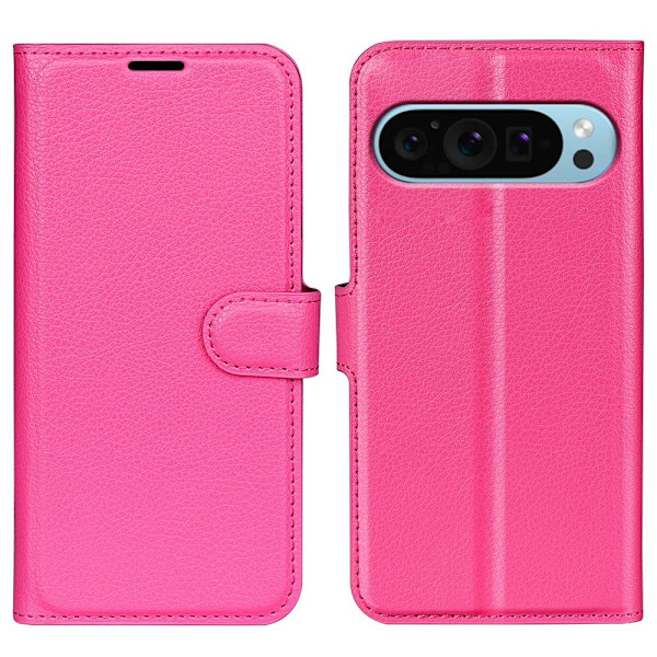 Classic Google Pixel 9 flip etui - Rosarød Pink