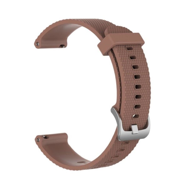 Polar Ignite simple silicone watch band - Brown Brun