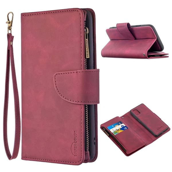 Premium Pung Samsung Galaxy A31 Flip Etui - Rød Red