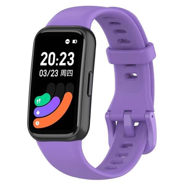 Håll B3 enkel klockarmband i silikon - Lila Lila