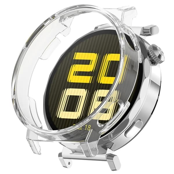 Huawei Watch GT 5 41mm Half Coverage Hollow-Out Cover PC Watch Frame Case - Transparent Transparent