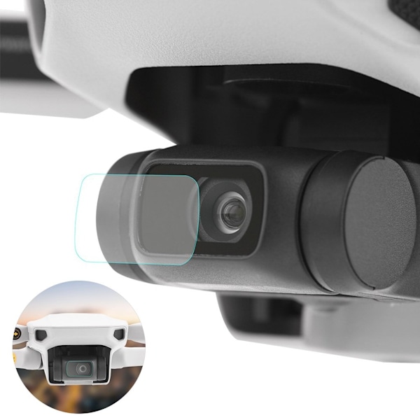 DJI Mavic Mini karkaistu lasi kameran linssin suojus Transparent