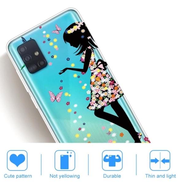 Deco Samsung Galaxy A31 skal - Blommig Skönhet multifärg