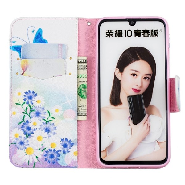 Wonderland Huawei P Smart 2019 kotelot - Siniset Perhoset Multicolor