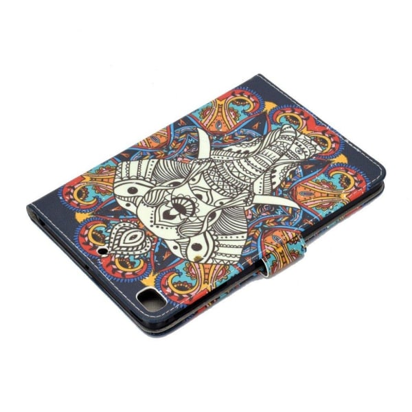 iPad Mini (2019) pattern leather case - Elephant Multicolor