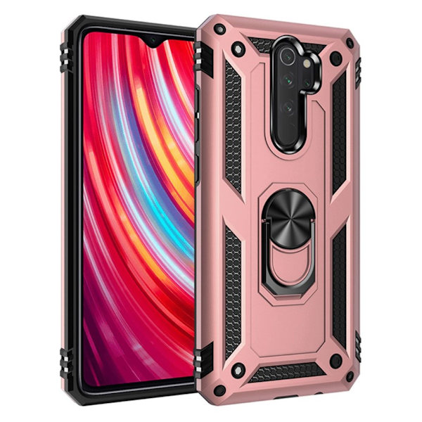 Bofink Combat Xiaomi Redmi Note 8 Pro deksel - Rose Gull Pink