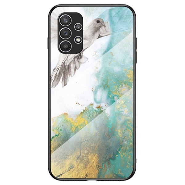 Fantasy Marble Samsung Galaxy A23 deksel - Flygende Due-Marmor Multicolor