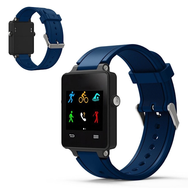 Garmin Vivoactive Acetate klockarmband i silikon - Blå Blå