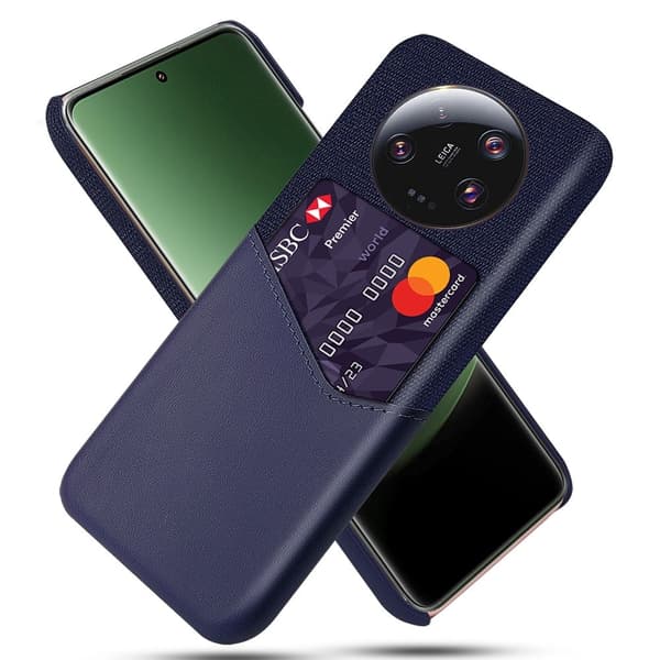 Bofink Xiaomi 13 Ultra Kredittkort Deksel - Blå Blue