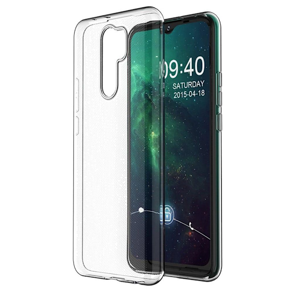 Ultrasmalt transparent fodral för Xiaomi Redmi 9 Transparent