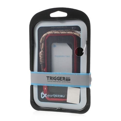 Premium (rød) iPhone 6 metall Bumper Red