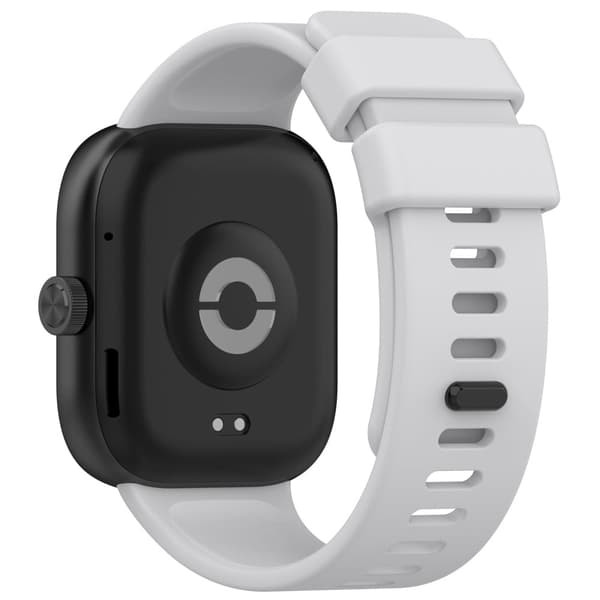Xiaomi Redmi Watch 4 / Smart Band 8 Pro Watch Band Silikonrem Erstatning - Grå Silver grey