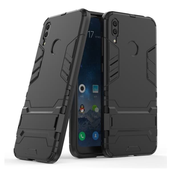 Cool Guard Huawei Y7 2019 kotelot - Musta Black