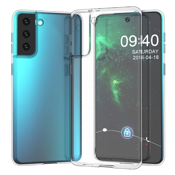 Erittäin ohut läpinäkyvä kotelo Samsung Galaxy S21 Plus 5G:lle Transparent