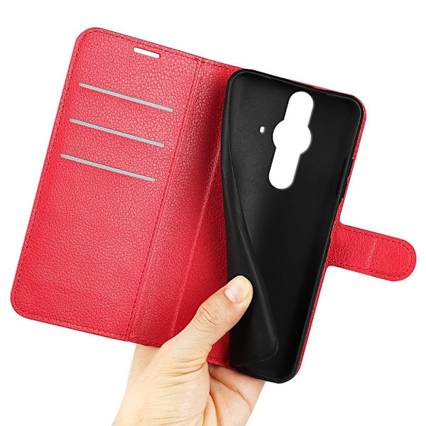 Classic Sony Xperia Pro-I flip kuoret - Punainen Red