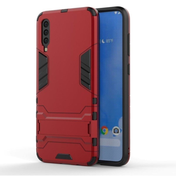 Samsung Galaxy A70 sejt hybrid cover - rød Red