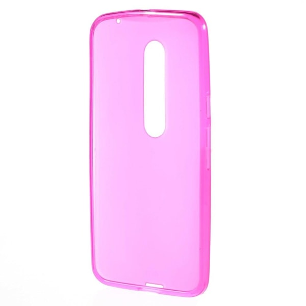 Motorola Moto X Style Pehmeä Matta TPU Geeli Kuori - Rosee Pink