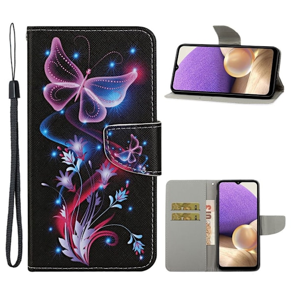 Wonderland Samsung Galaxy A32 fodral -Flerfärgad multifärg