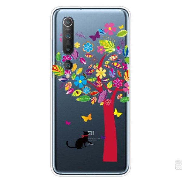 Deco Xiaomi Mi 10 Pro Cover - Blomstertræ Multicolor