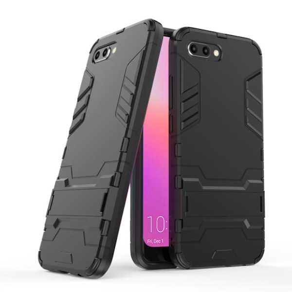 Huawei Honor 10 kickstand hybridfodral - Svart Svart