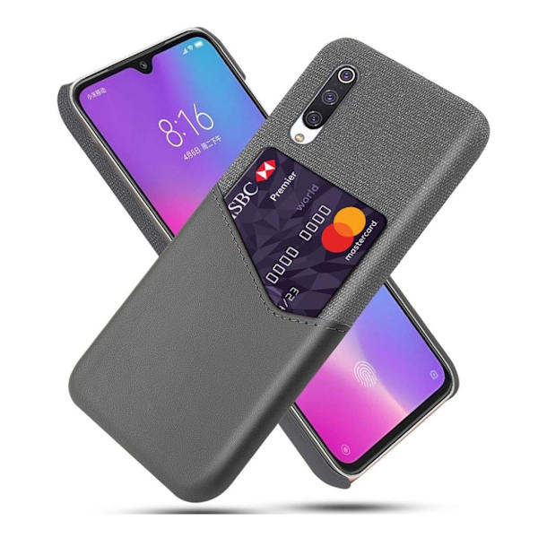 Bofink Xiaomi Mi 9 Lite Kortdeksel - Grå Silver grey