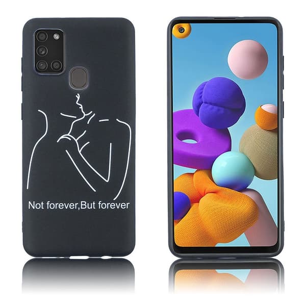 Imagine Samsung Galaxy A21s skal - Vit Vit