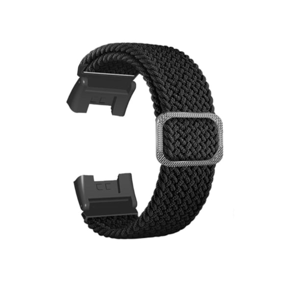 Xiaomi Redmi Watch nylon elastisk urrem - Sort Black