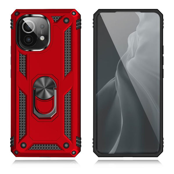 Bofink Combat Xiaomi Mi 11 Etui - Rød Red