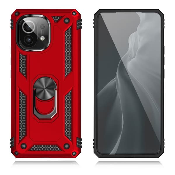Bofink Combat Xiaomi Mi 11 skal - Röd Röd