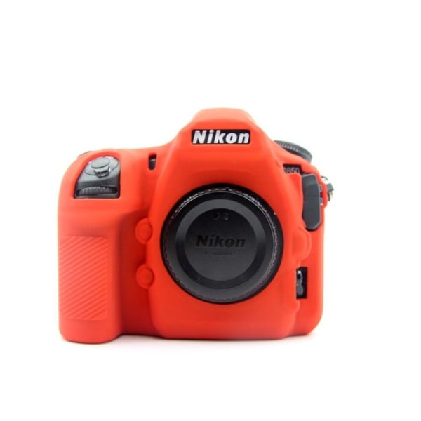 Nikon D850 Digital SLR kameraskydd silikon - Röd