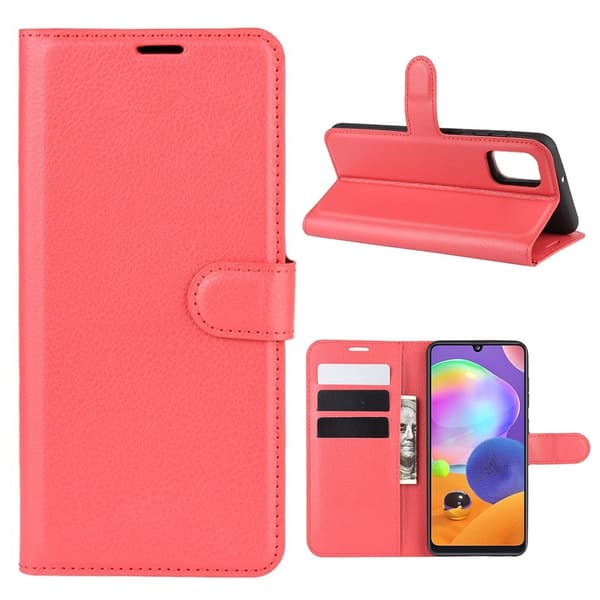 Classic Samsung Galaxy A31 kotelot - Punainen Red