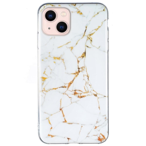 Marmor etui til iPhone 13 - Hvid White