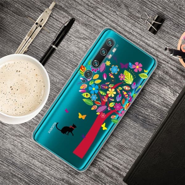 Deco Xiaomi Mi CC9 Pro / Xiaomi Mi Note 10 skal - Färgglatt Träd multifärg