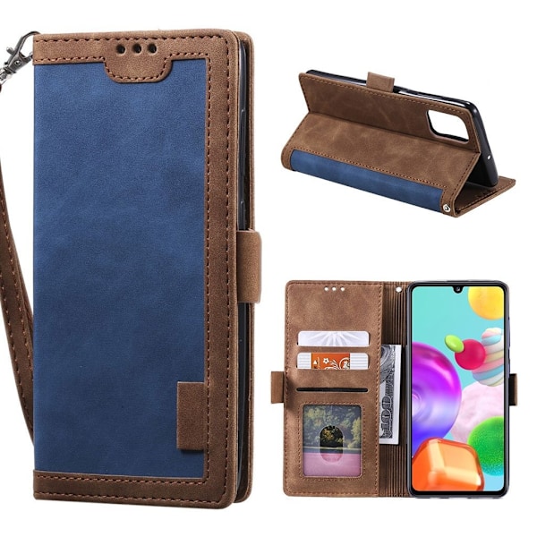 Surburbian Samsung Galaxy A41 flip etui - Blå Blue