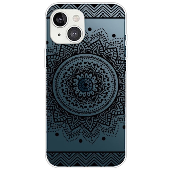 Deco iPhone 14 Plus deksel - Daturablomster Black