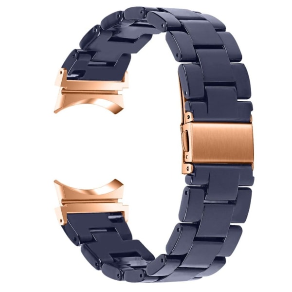Samsung Galaxy Watch 5 / 5 Pro resin style watch strap - Midnigh Blå