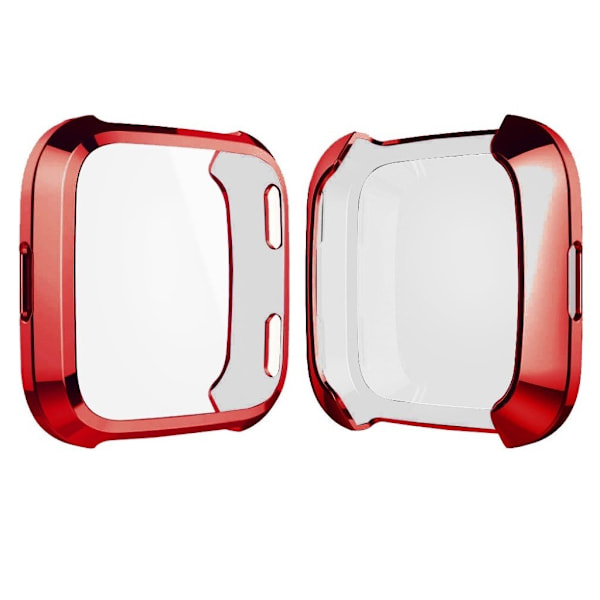 Fitbit Versa elegant galvanisering etui - Rød Red