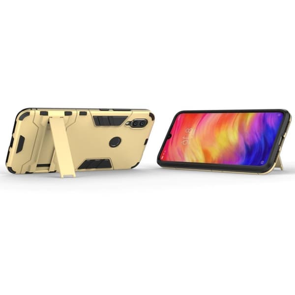 Cool Guard Xiaomi Redmi Note 7 skal - Guld Guld