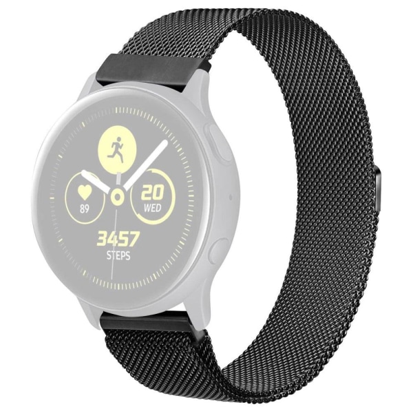 Samsung Galaxy Watch 5 (44mm) / (40mm) / Pro milanese klockarmband med magnetiskt spänne - Svart Svart