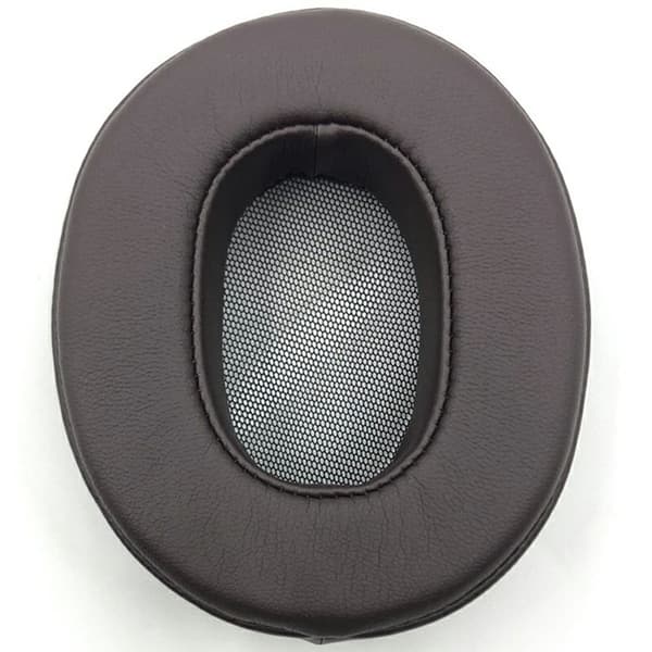 1Par Sony MDR-1A / MDR-1ADAC Erstatningsøreputer Protein Hodetelefonputer i lær - Brun Brown