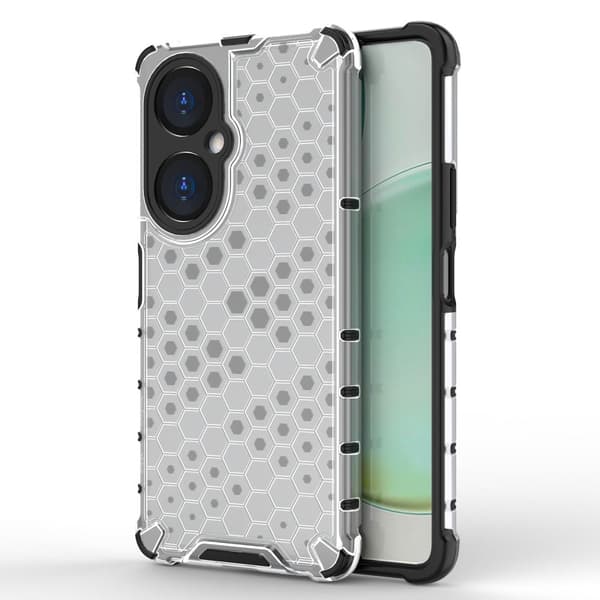 Bofink Honeycomb Huawei Nova 11i Suojakotelo - Harmaa Silver grey