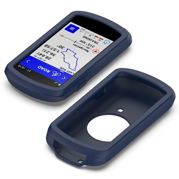 Garmin Edge 1040 silikoneovertræk - Midnatsblå Blue