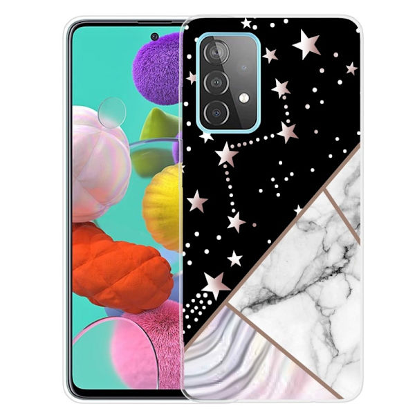 Marble Samsung Galaxy A33 5G Suojakotelo - Constellation Marble Tile Multicolor