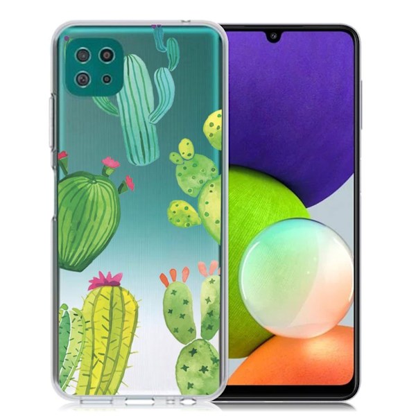 Deco Samsung Galaxy A22 5G skal - Kaktus Grön