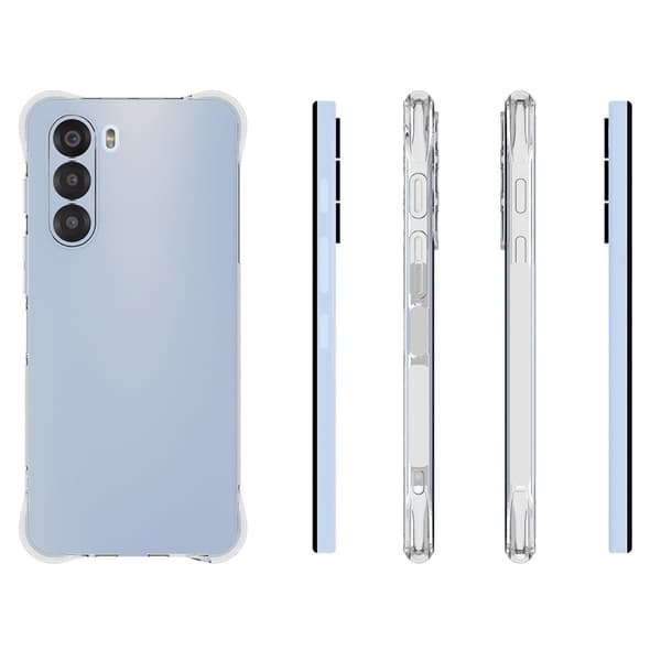 ZTE nubia S 5G Flexibelt mobilskal Halkfritt Transparent mobilskal Transparent