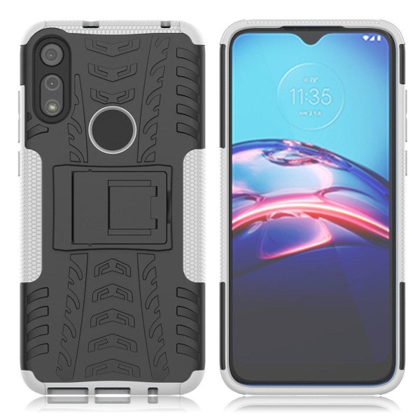 Offroad kuoret - Motorola Moto E (2020) - Valkoinen White