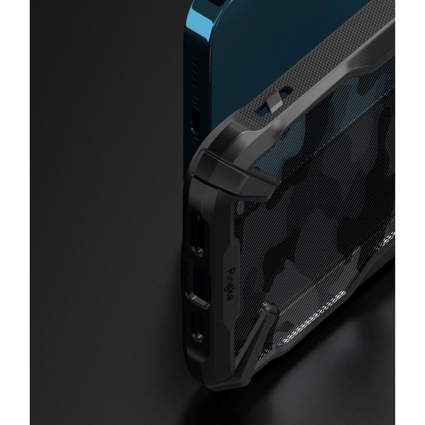 RINGKE FUSION X DESIGN - iPhone 13 Pro - Camo Sort Black