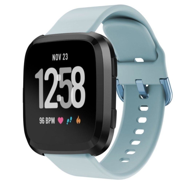 Fitbit Versa silikone Urrem - Babyblå Blue