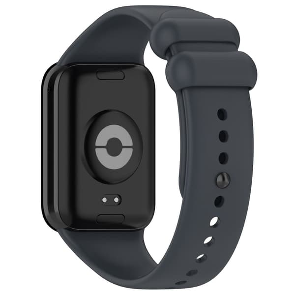 Xiaomi Smart Band 8 Pro silikonrem - Mörkgrå Silvergrå