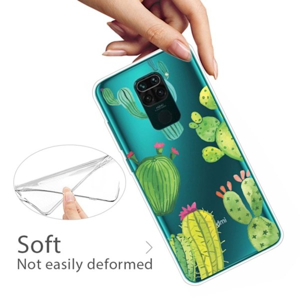Deco Xiaomi Redmi Note 9 deksel - Kaktus Green